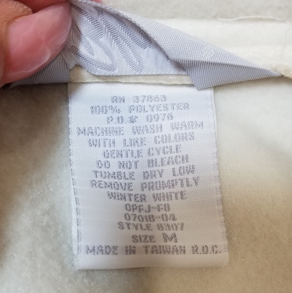 Blair Winter White / Ivory Fleece Jacket - Picture 7 of 7